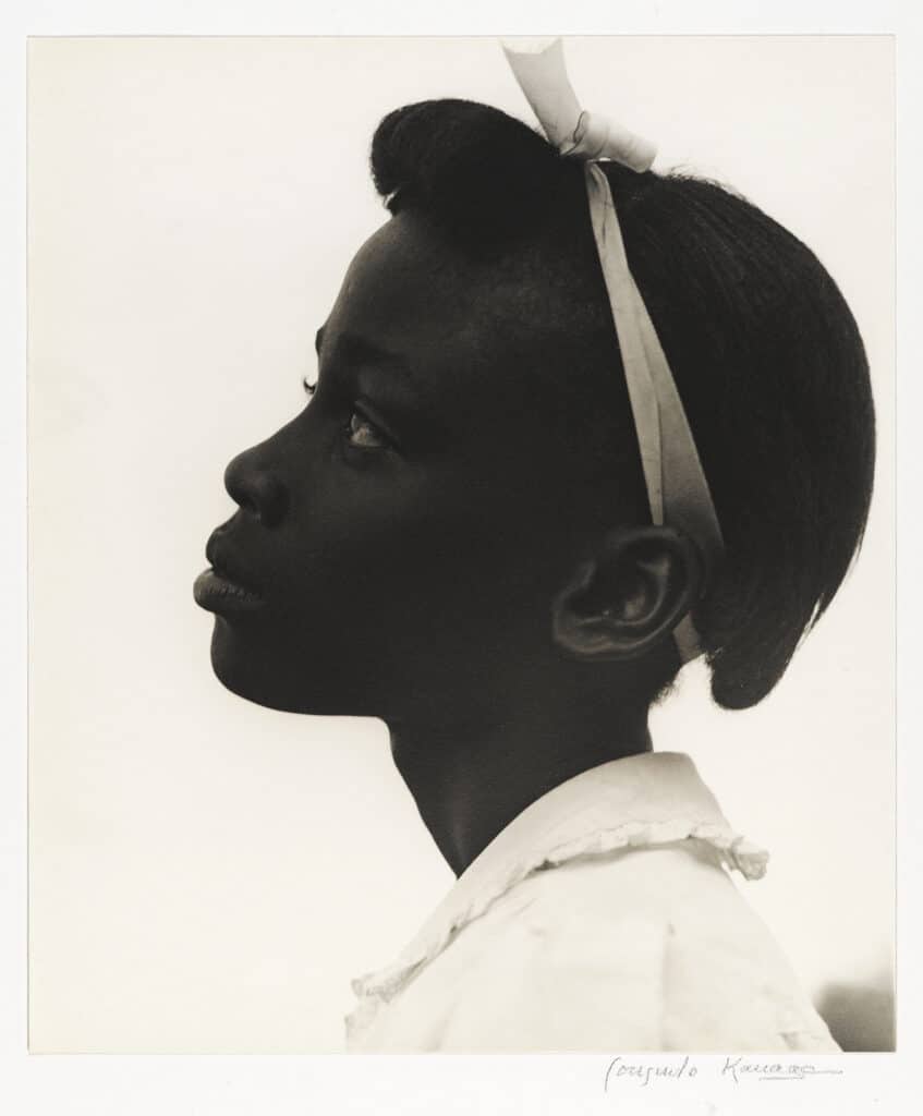 Young Girl in Profile[Muchacha de perfil], 1948 © Consuelo Kanaga