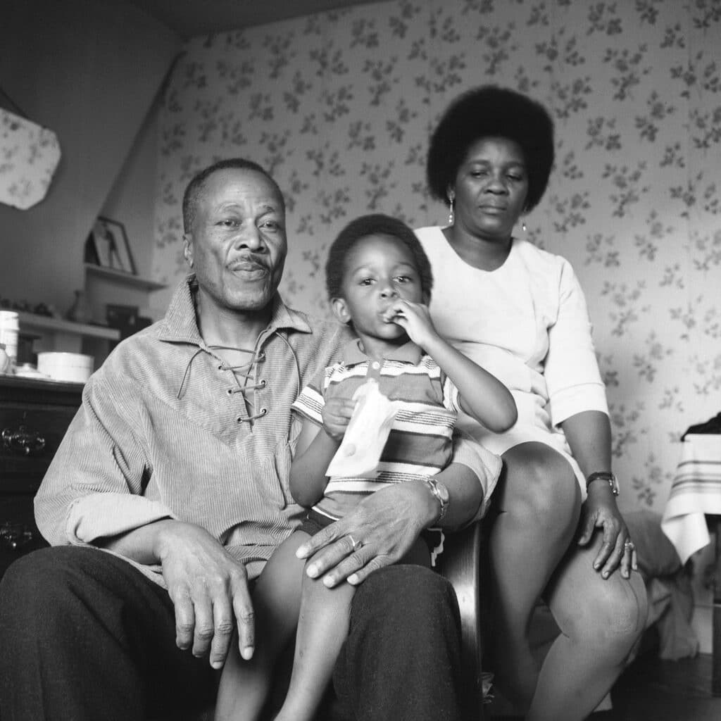 Child with his Grandparents 1973