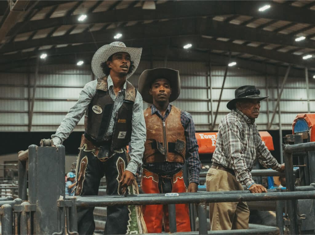 Bull Riders, Rosenberg, Texas. © Ivan McClellan