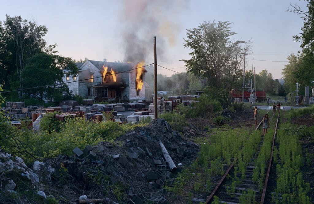 Gregory Crewdson, Untitled, From the series:Beneath the Roses, 2003-2008. Digital pigment print.The ALBERTINA Museum, Vienna, Permanent loan –Private Collection © Gregory Crewdson