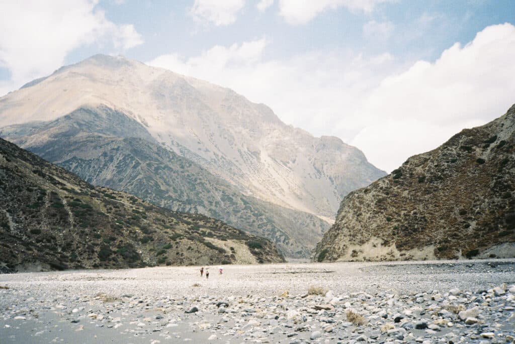 Une grande vallée asséchée. © Clément Cangiano