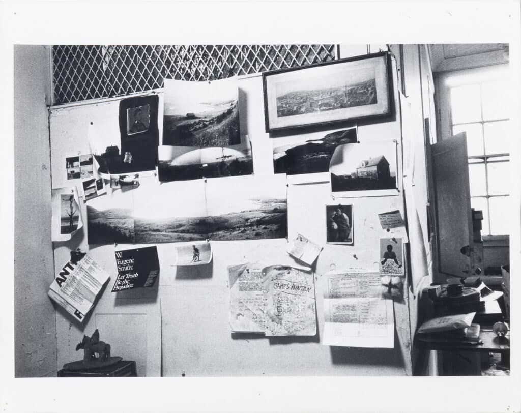 Untitled (bulletin board), 1971 © Robert Frank, 2024 The June Leaf and Robert Frank Foundation