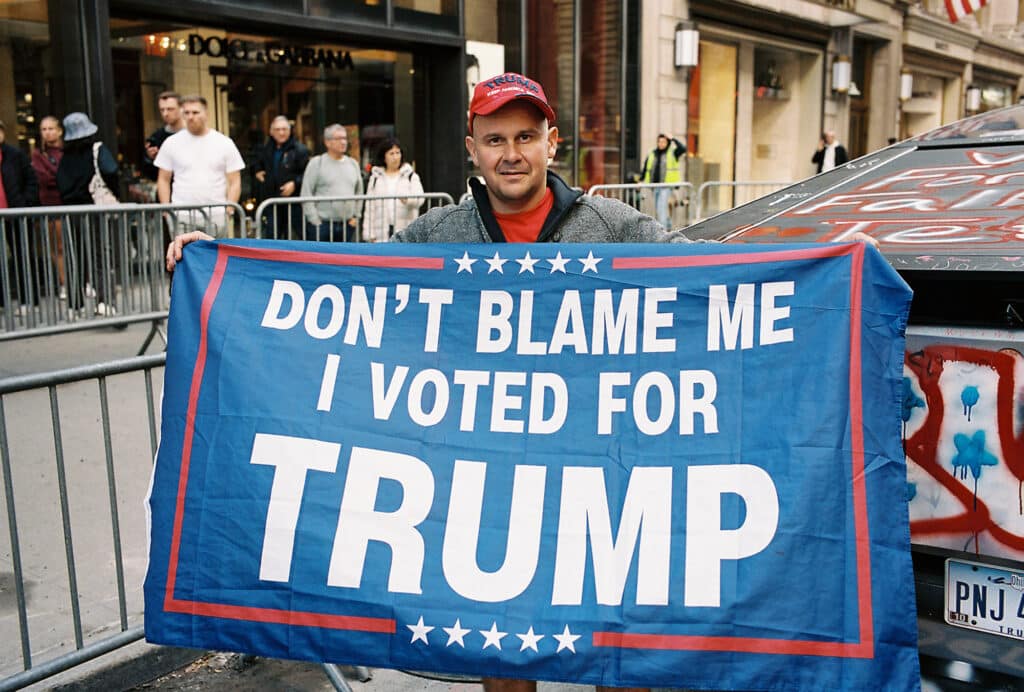 Boris, Time Square, New York, November 5, 2024 © Robert E. Gerhardt