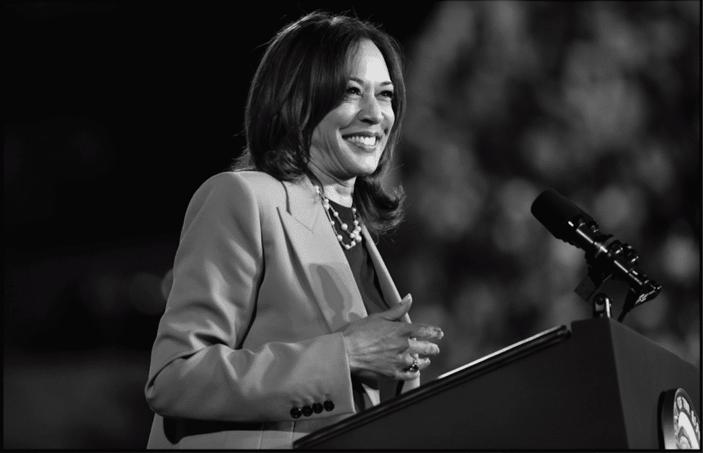 Kamala Harris’ American Presidential Campaign © Peter Turnley