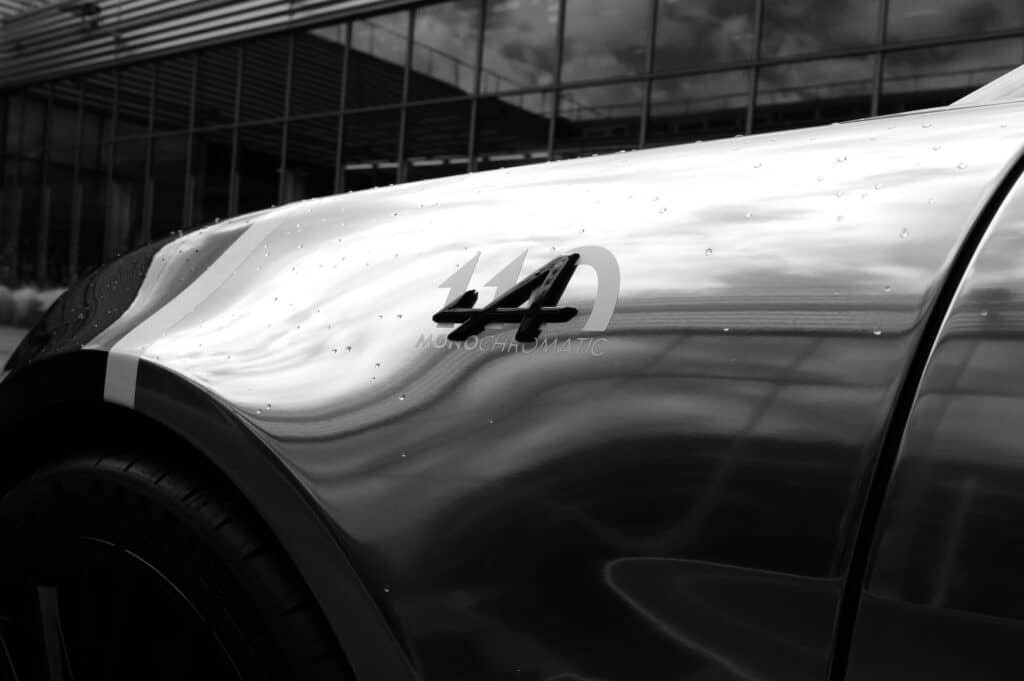 Alpine A110 Monochromatic © Mathieu César