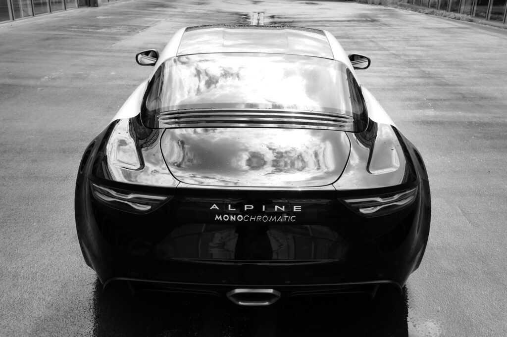 Alpine A110 Monochromatic © Mathieu César