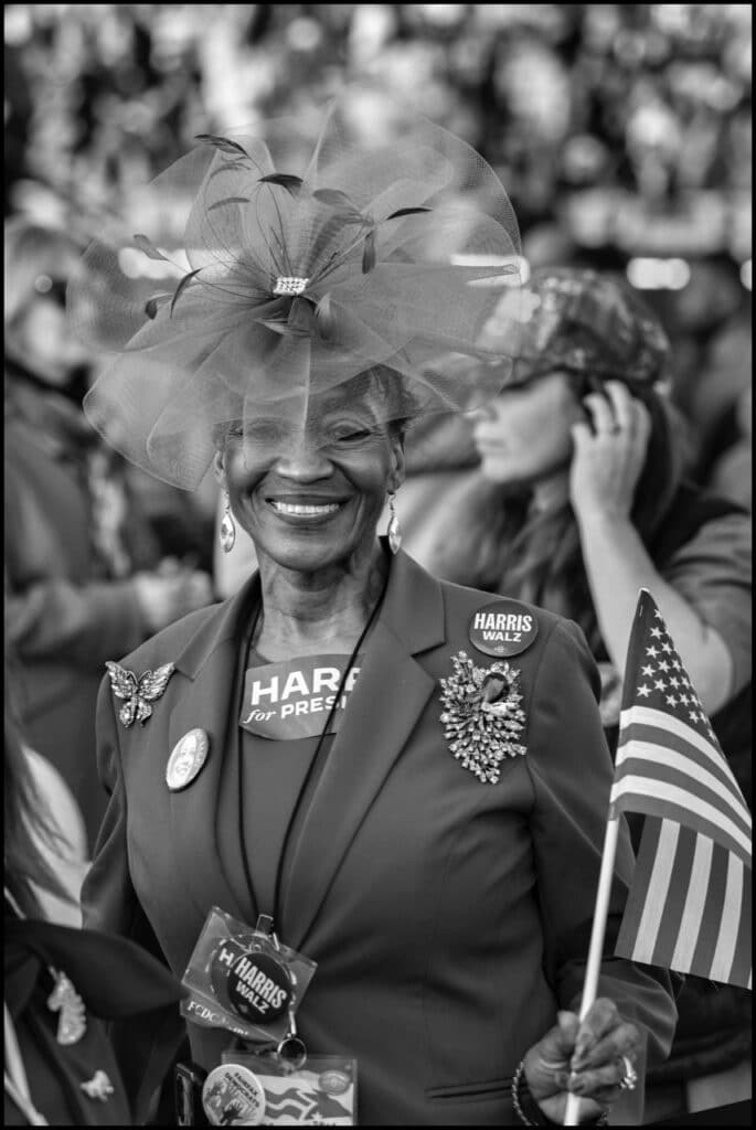 Kamala Harris’ American Presidential Campaign © Peter Turnley