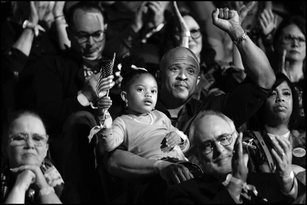 Kamala Harris’ American Presidential Campaign © Peter Turnley