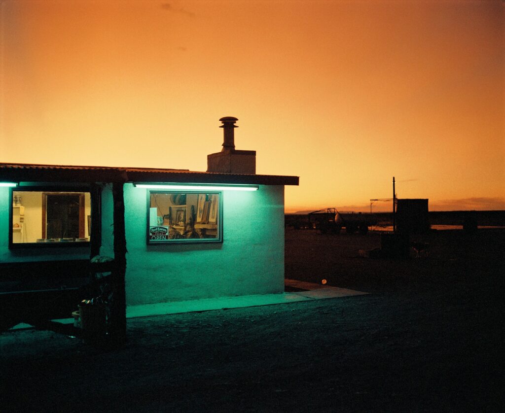 Flammable II, 1983, Terlingua, Texas © Wim Wenders/ Wenders Images and Howard Greenberg Gallery