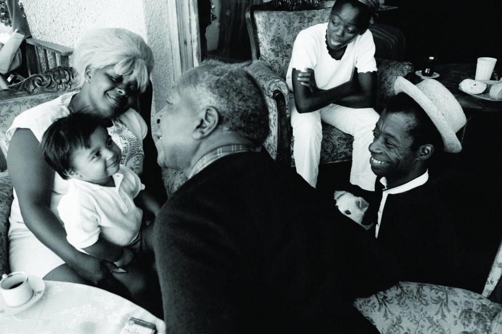 Baldwin, Beauford Delaney, Bertice Reading and her children, 1966. © Sedat Pakay