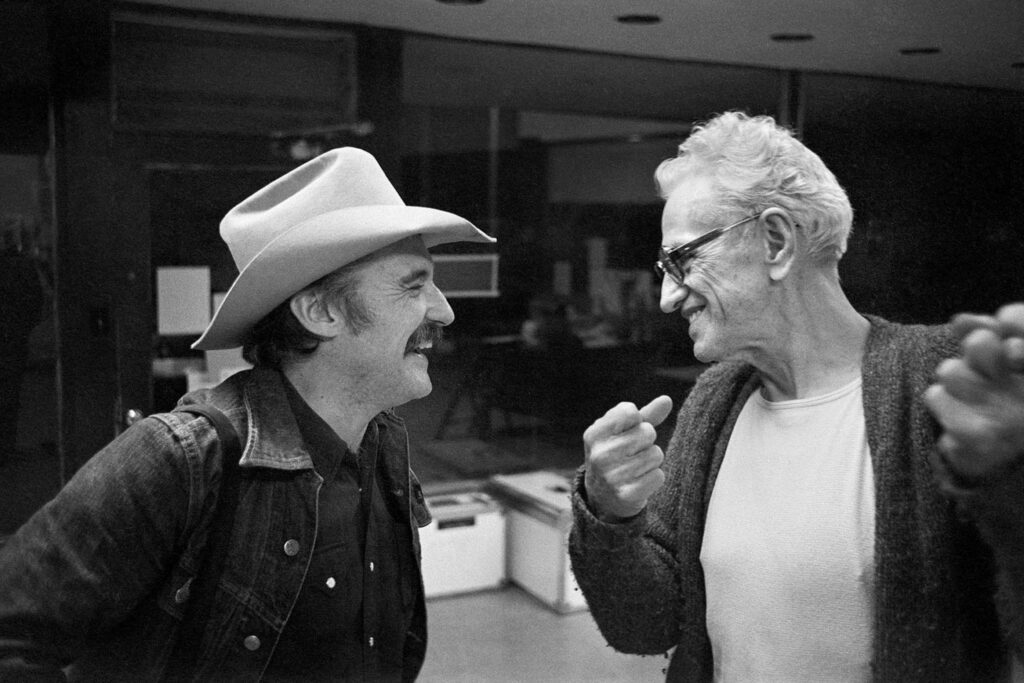 Nicholas Ray, Dennis Hopper, 1978, Barstow © Wim Wenders/ Wenders Images and Howard Greenberg Gallery