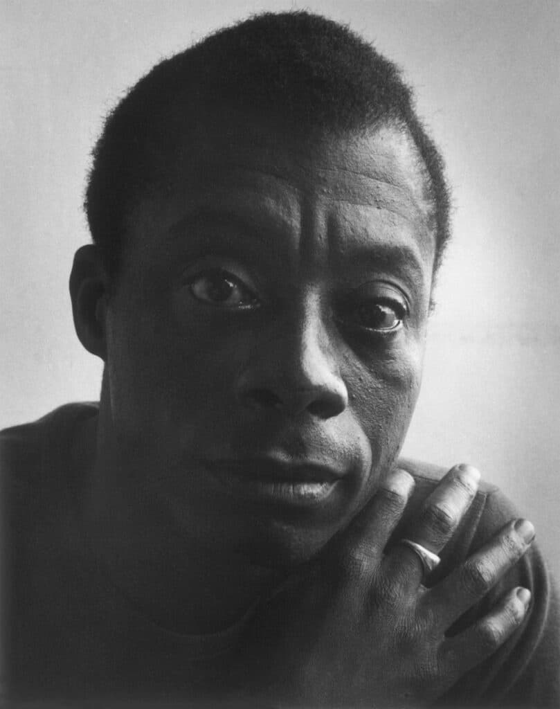 Portrait of James Baldwin, 1964. © Sedat Pakay