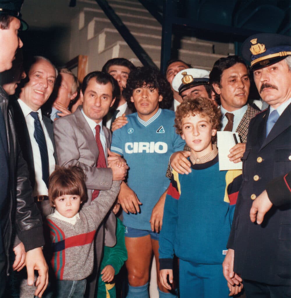 Stade Luigi Moccia, Afragola, novembre 1984 © Carlo Rainone