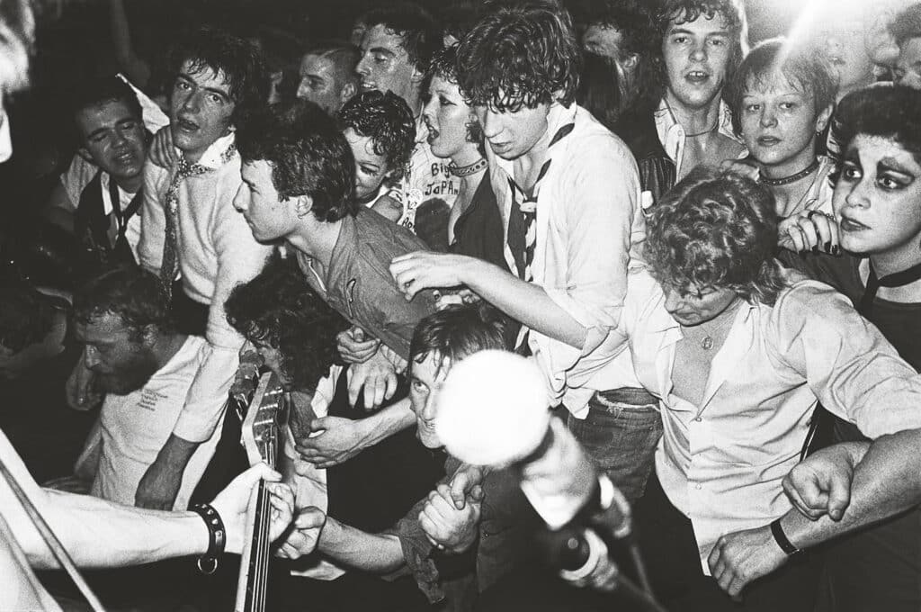 Dennis Morris, Crowd scene, Coventry, UK, 1977 © Dennis Morris